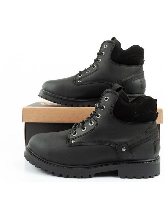 Yuma Leather Black Chelsea Boots