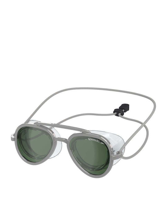 Speedo Mariner Γυαλιά Κολύμβησης Ενηλίκων Ασημί