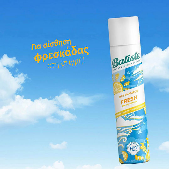 Batiste Fresh Șampon Uscat Hidratare și Volum 200ml