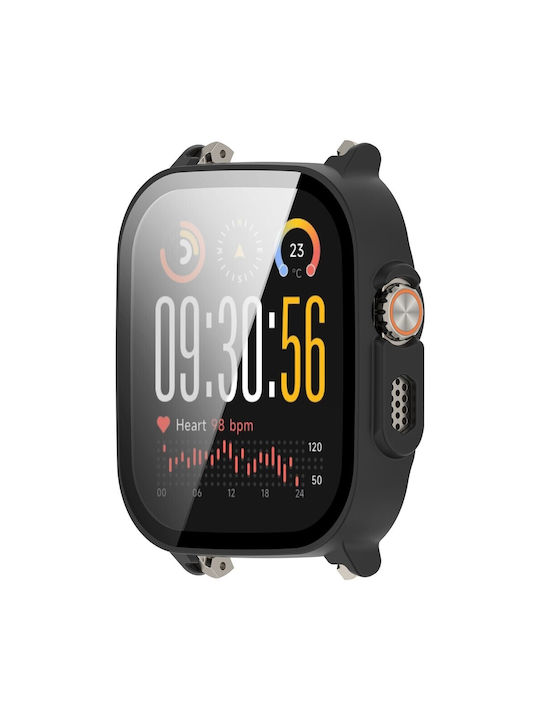 Realme Watch 5 Tempered Glass Film Integrated Pc Watch Protective Case Black Realme Watch 5 Tempered Glass Film Integrated Pc Watch Protective Case Black