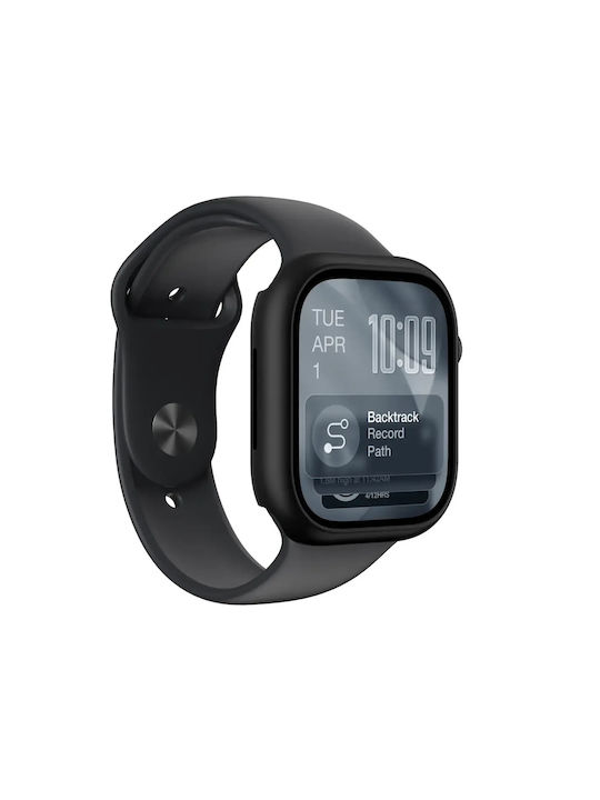 AmazingThing Πλαστική Θήκη σε Μαύρο χρώμα για Apple Watch Series 11 42mm