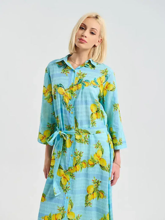 Ble Resort Collection Φόρεμα Παραλίας Τυρκουαζ