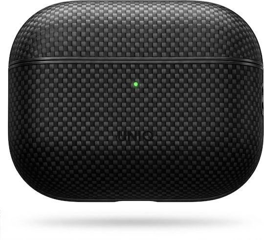 Uniq Θήκη Δερμάτινη σε Μαύρο χρώμα για Apple AirPods Pro 3