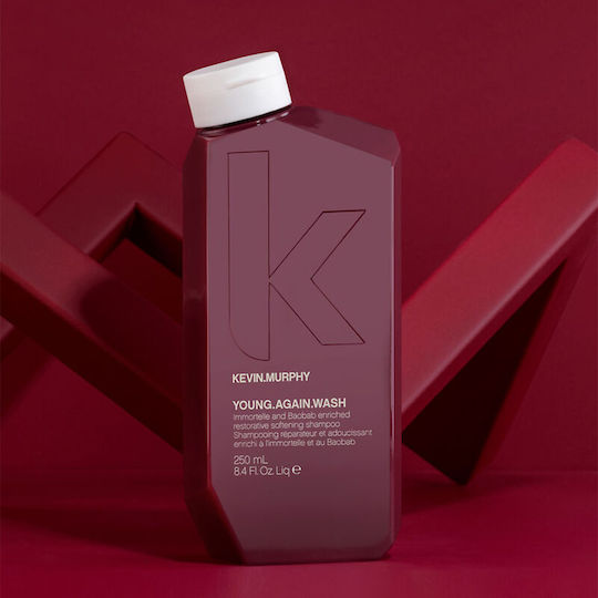 Kevin Murphy Young Again Wash Shampoo Reconstruction/Nourishment and Hydration for Fragile Hair 40ml