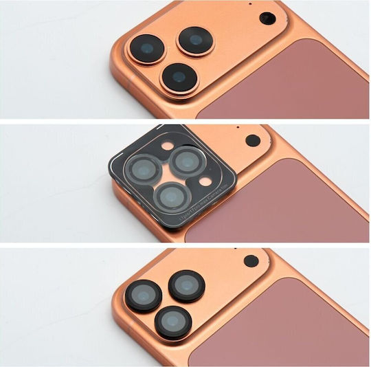 Blue Star Camera Protection Tempered Glass Black for iPhone 17