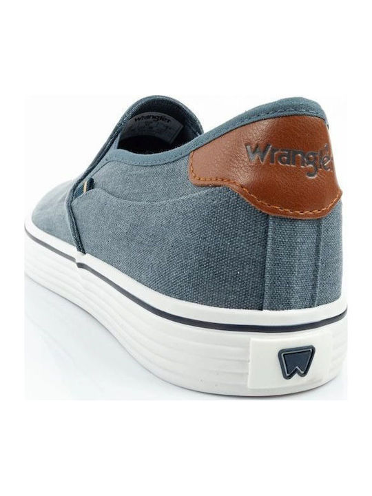 Calypso Slip-On-uri Pentru Bărbați Din Material Albastru