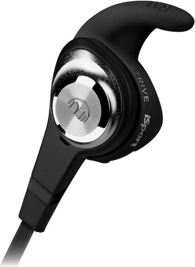 Monster iSport Strive Earbuds Handsfree Headphones with Connector 3.5mm Black