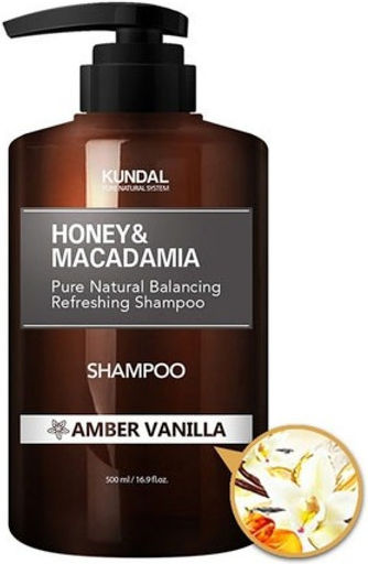 Kundal Honey & Macadamia Nature Shampoo Amber Vanilla 500ml