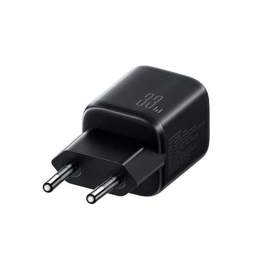 Joyroom Charger Without Cable with USB-A Port and USB-C Port 33W Power Delivery / Quick Charge 3.0 Black (JR-TG7)