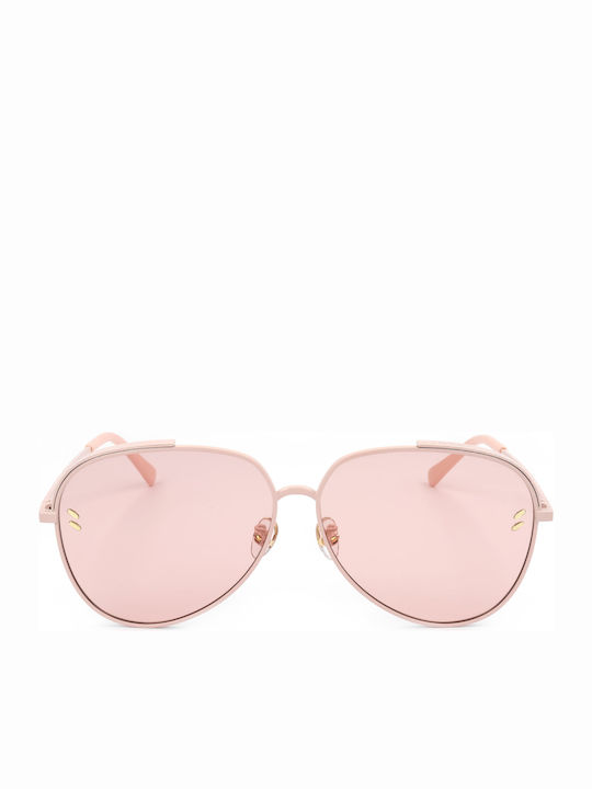 Stella McCartney Sonnenbrillen Rosa mit Metall Gestell Stella McCartney Sonnenbrillen Rosa mit Metall Gestell