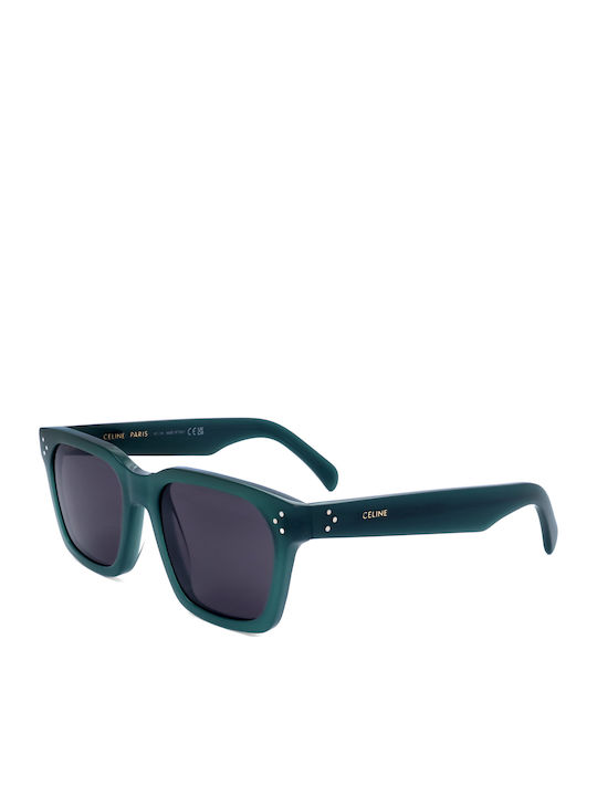 Celine Women's Sunglasses with Green Frame and Gray Lens CL40248I-96A