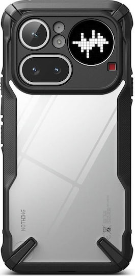 Ringke Fusion X Rückseite Umschlag Silikon Kunststoff Schwarz (Nichts Phone (4a) Pro)