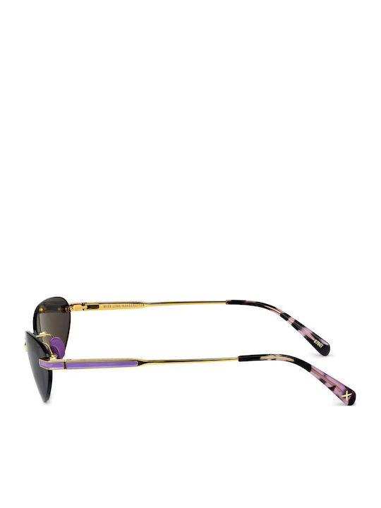 Oscar & Frank Men's Sunglasses with Black Frame and Black Lens 497985