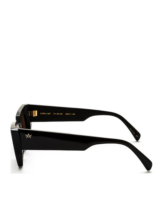 Am Eyewear Sonnenbrillen Μαύρα mit Kunststoff Gestell