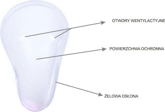 Men's Suspensor Crotch Protector White M White