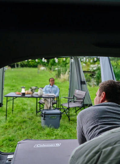 Coleman Auto-umflare Saltea de Dormit Camping Single Neagră