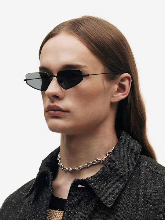 Projekt Produkt Sunglasses Μαύρα with Frame & Black Lens