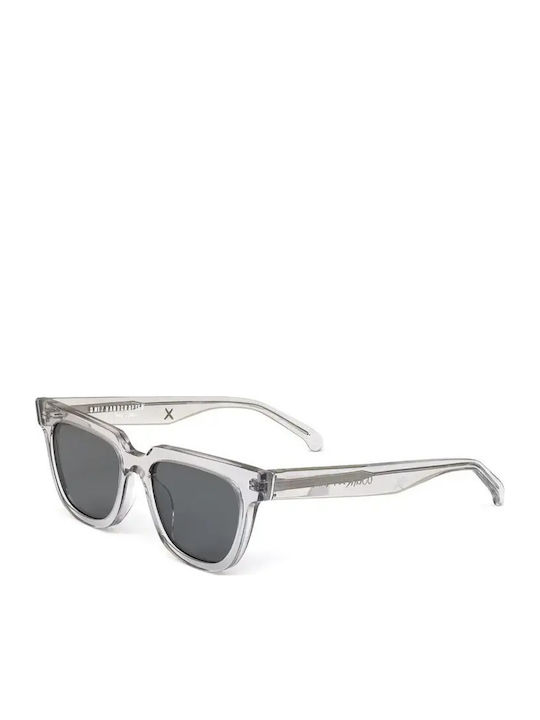Oscar & Frank Unisex Sonnenbrille mit Transparent Kunststoff Gestell und Transparent Linse 473704