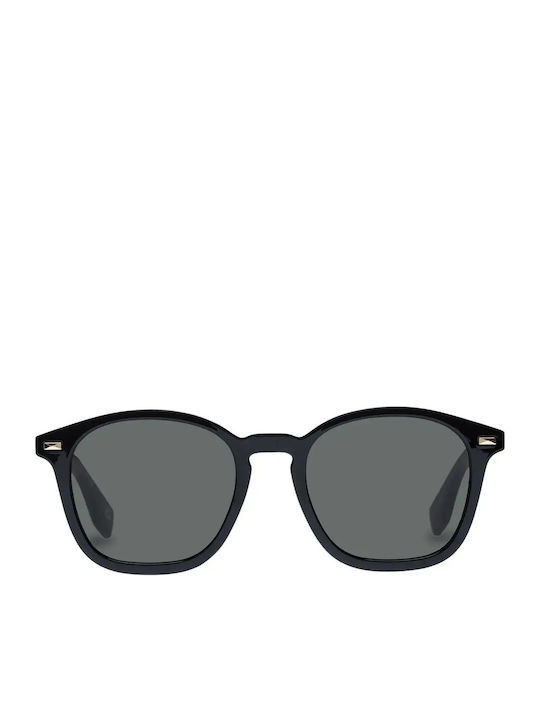 Le Specs Unisex Sonnenbrille mit Schwarz Gestell und Schwarz Linse LSP2229580