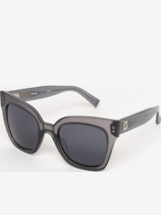 Max Mara Sunglasses Gray with Acetate Frame & Gray Lens Max Mara Sunglasses Gray with Acetate Frame & Gray Lens
