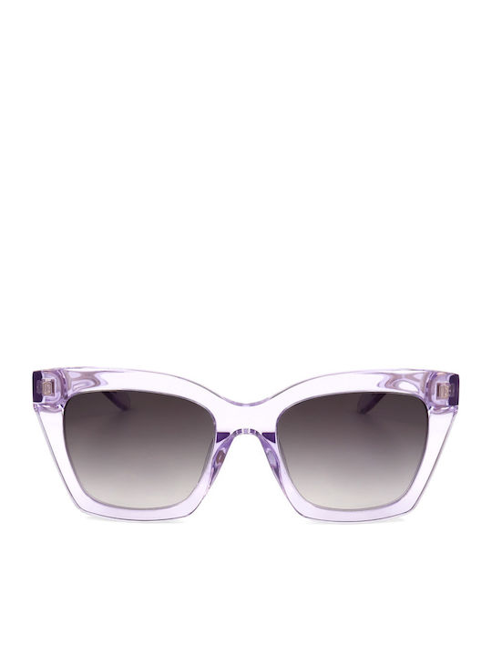 Just Cavalli Women's Sunglasses with Purple Plastic Frame and Blue Lens