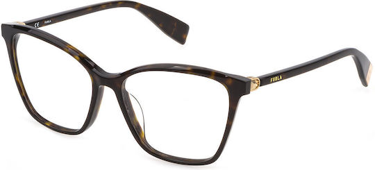 Police Men's Metal Prescription Eyeglass Frame Gold VPLF79N 0F68