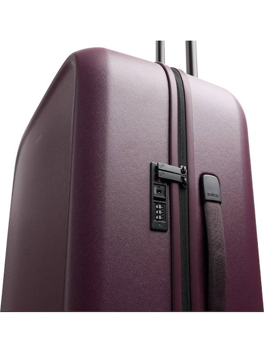 Bellroy Large Hard Fig Suitcase with 4 Wheels