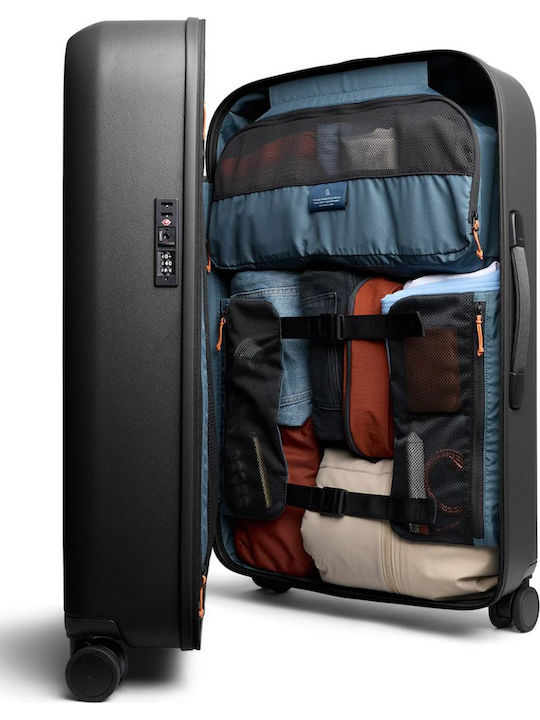 Bellroy Großer Hartreisekoffer Schwarz mit 4 Rädern