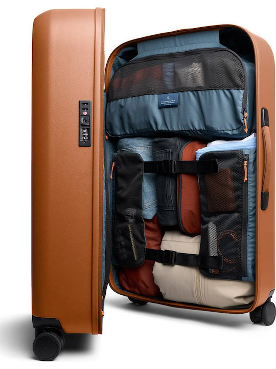 Bellroy Μεγάλη Βαλίτσα Ταξιδίου Σκληρή Bronze με 4 Ρόδες