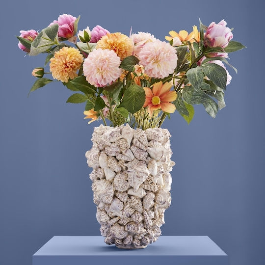 Werner Voss Decorative Beige Ceramic Vase