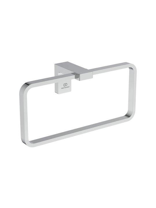 Ideal Standard Conca Κρίκος Μπάνιου Μονός με Βίδες Ασημί