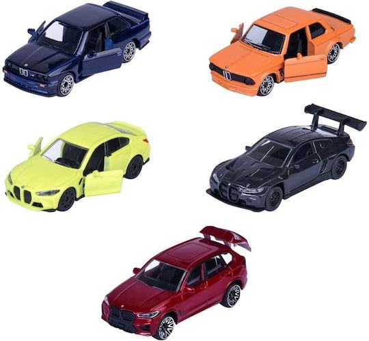 Majorette Set 5 Mașinuțe Metalice Bmw 7.5cm