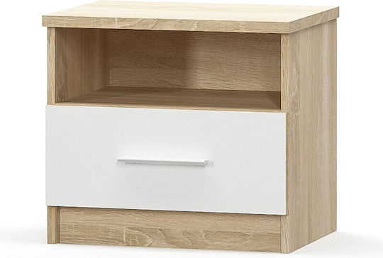 Bedside Tables Geneva Wooden Beige 2 Pieces 50x37x45.5cm 173-000015 Bedside Tables Geneva Wooden Beige 2 Pieces 50x37x45.5cm 173-000015