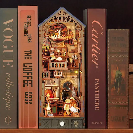 Miniature Book Nook House Leonardo Da Vinci