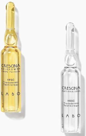 Crescina Crescina HFSC 500 Ampule Pentru Păr Împotriva Căderii Părului Pentru Bărbați 10x3.5ml