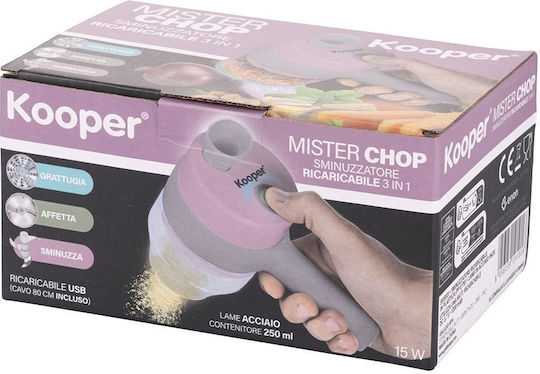 Kooper Käsereibe 15W Blau