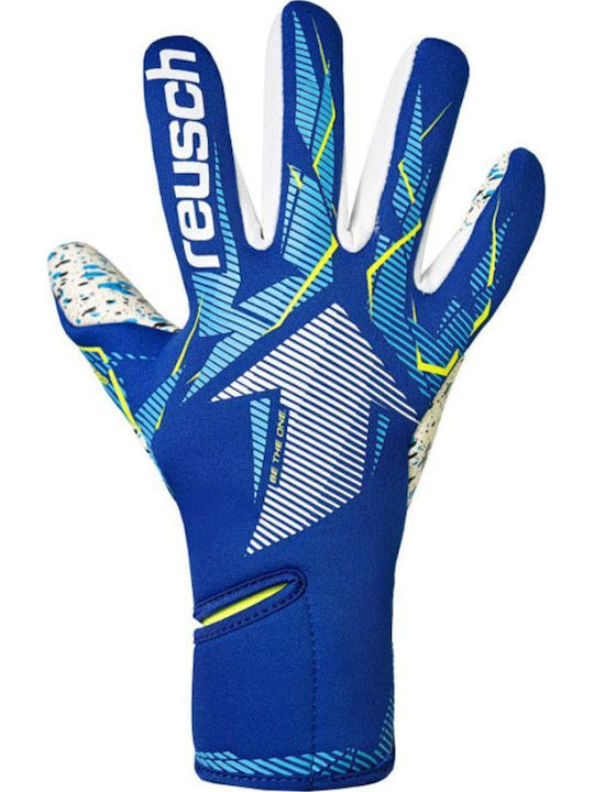 Reusch Fusion Goalkeeper Gloves Kids Blue