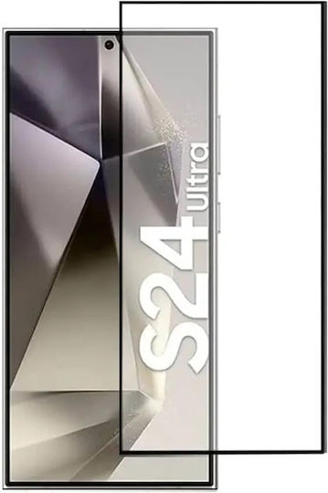 Full Glue Full Face Tempered Glass Black (Galaxy S24 Ultra)