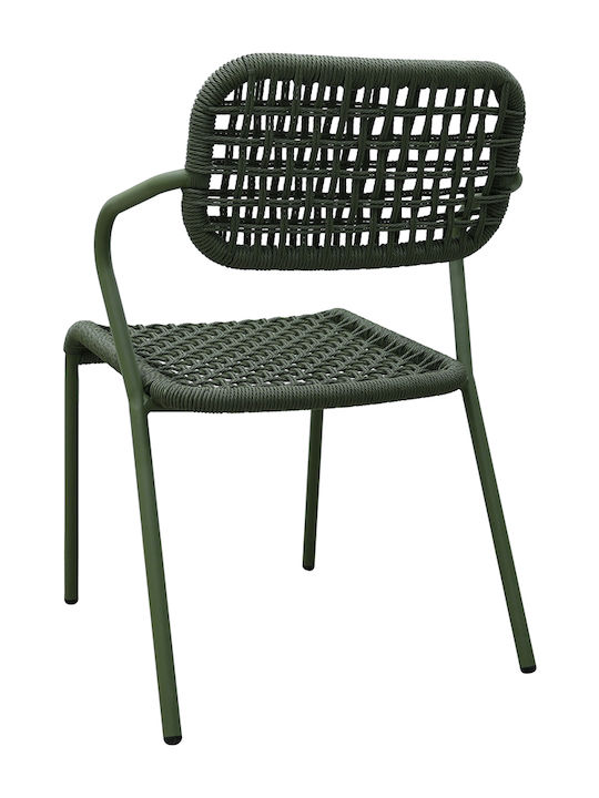 Scaun de Exterior Metalic Bee Lăi 62x56x82cm