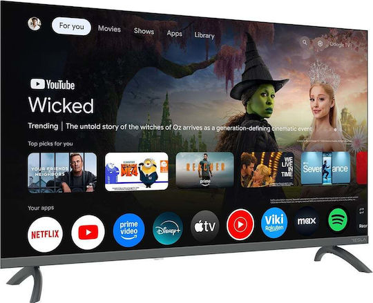 Tesla Smart Τηλεόραση 32" HD Ready QLED Q32E665GHS HDR (2026)