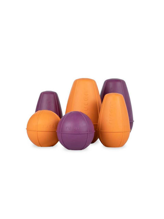 Rucan Hundespielzeug Kugel Spielzeug Hund aus Gummi Mittel / Klein Lila 1 Stück
