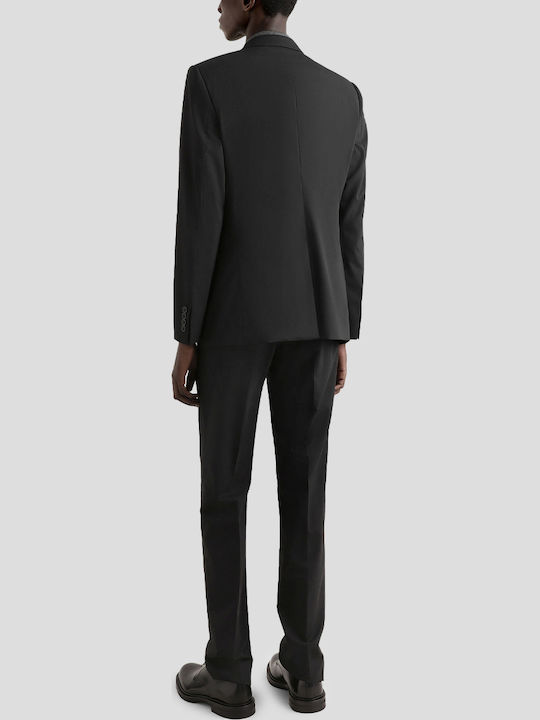 Winter Men's Suit Black