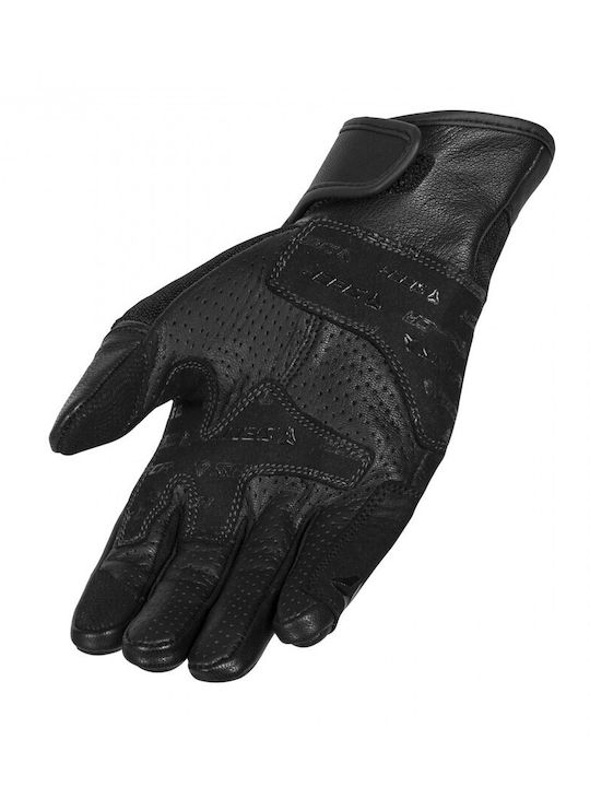Seca Axis Mănuși Moto din Piele pentru Bărbați Negre/Roșii