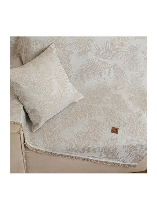 Borea Phoenix Sofa Throw 2 Seater 180x250cm Beige