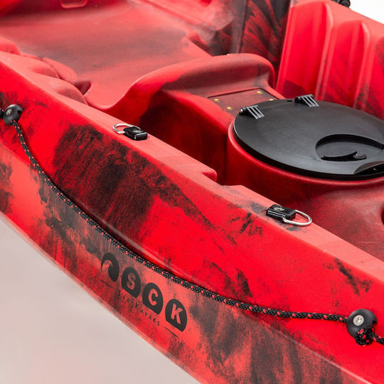 SCK Nereus Hd 2902 Plastik-Kajak Angeln 2 Personen Rote