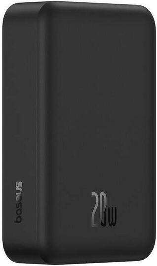 Baseus EnerFill FM41 MagSafe Power Bank 20000mAh 20W with USB-C Power Delivery / Quick Charge Black