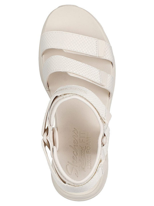 D'Lux Walker Women's Anatomic Sporty Sandals Beige