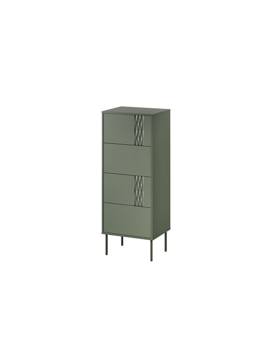Метална Чекмедже Аποθήκευσης 4s Tresse Chest Д50xШ40xВ125см