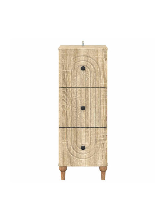 Metal Storage Cabinet L33xW34.5xH90cm