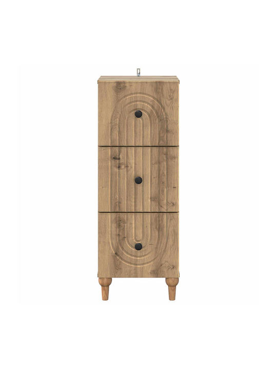 Metal Storage Cabinet L33xW34.5xH90cm